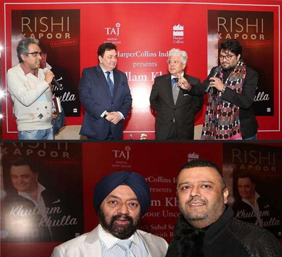 Manav Gangwani Joins Bollywood Elite for Rishi Kapoor's Autobiography